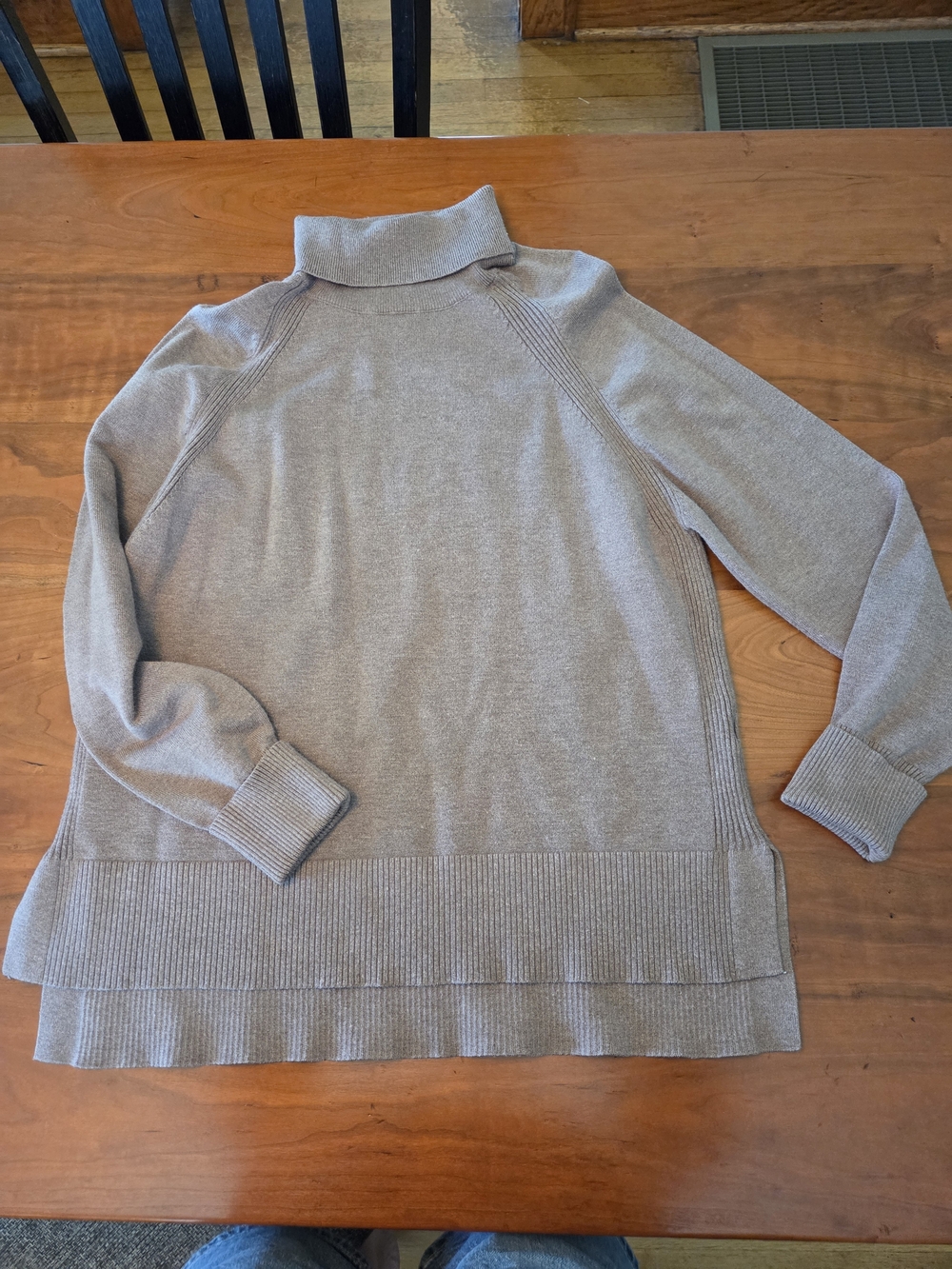 Emerald Woman'sTaupe-Beige Turtleneck Sweater